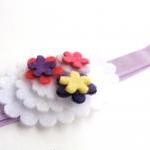 Big girl elastic headband w..