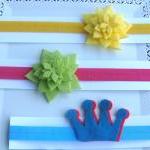 Big girl elastic headband w..