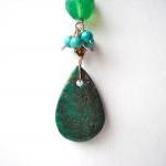 Turquioise Drop Pendant.