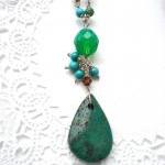 Turquioise Drop Pendant.